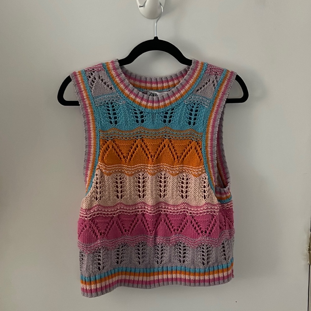 Zara Crochet Top